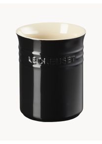 Le Creuset Stojan na kuchyňské náčiní Blurred Černá Hlína Ø 11 cm, V 15 cm