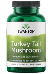 Swanson Turkey Tail Mushroom, 120 Kapseln