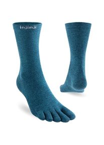 injinji Liner Crew Sports socks (L, blue)