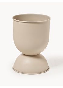 ferm LIVING Obal na květináč Hourglass Béžová Kov Ø 30 cm, V 43 cm