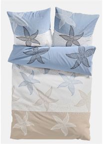 Povlečen&iacute; z linonu | Modr&aacute; | Vel. 135x200 cm | 100% bavlna| bonprix