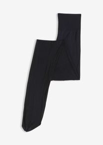 Jemn&eacute; punčochov&eacute; kalhoty s pohodln&yacute;m pasem 30 DEN | Čern&aacute; | Vel. 36/38 (S) | bonprix