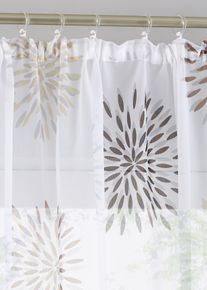 Z&aacute;clona s kruhy tak&eacute; velmi dlouh&aacute; (1 ks v balen&iacute;) | Hněd&aacute; | Vel. 145x144 cm | bonprix