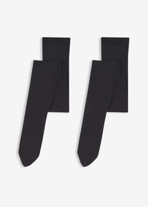 Punčochov&eacute; kalhoty 50 DEN (2 ks v balen&iacute;) | Čern&aacute; | Vel. 36/38 (S) | bonprix