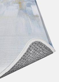 Koupelnová předložka s paměťovou pěnou | Modrá | Vel. 2 (Koupelnová předložka před závěsné WC) | bonprix