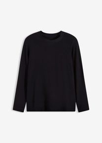 Lehk&eacute; termo triko s dlouh&yacute;m ruk&aacute;vem | Čern&aacute; | Vel. 48/50 (XL) | visk&oacute;za| bonprix