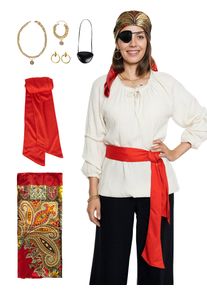 maskworld Accessoires de pirate pour femmes