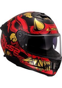 LS2 FF808 Stream II Drako, full face helmet , color: Matt Dark Grey/Grey , size: XXS