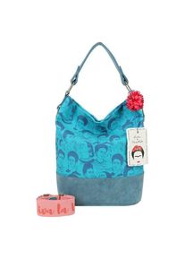 Fritzi aus Preussen Fritzi aus Preußen Fritzi x Frida Kahlo Schultertasche 37 cm blau
