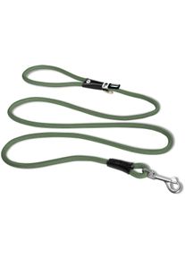 Curli Stretch Comfort Hundeleine, moos, L