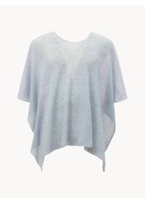 Lanerossi Dámské pončo Ivana Šedá Univerzální velikost