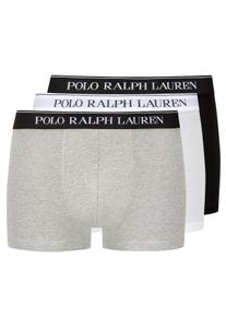Velk&eacute; Velikosti - Polo Ralph Lauren - 3 boxerky s pod&iacute;lem strečov&yacute;ch vl&aacute;ken - 3XL - Grey