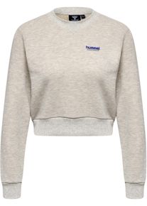 Hummel Ženy Sportovn&iacute; mikina modr&aacute; / &scaron;edob&eacute;žov&aacute; S