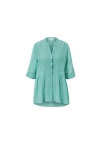 Tchibo - Proužkovan&aacute; dlouh&aacute; halenka - pro ženy - vel. 36 - barva: b&iacute;l&aacute;/s proužky