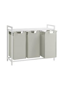 Koš na prádlo REX bílá BLH301W01