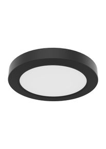 LED Stropn&iacute; sv&iacute;tidlo EVORA LED/6W/230V 3000/4000/6000K pr. 14 cm čern&aacute; ML1789