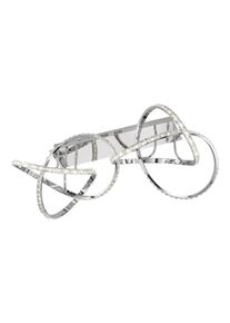 LED Stmívatelné stropní svítidlo ABRO LED/49W/230V lesklý chrom 9783-207