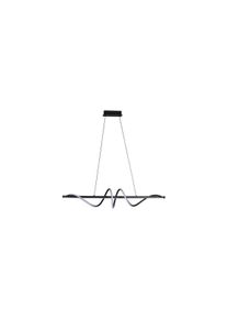 LED Stmívatelný lustr na lanku LED/50W/230V 3000-6500K 100 cm + dálkové ovládání TA2316/W