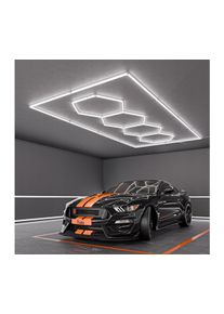 SmartLED LED Stropní svítidlo LED/384W/85-265V 6500K 484x243 cm CRI 90 IP54 bílá 5406