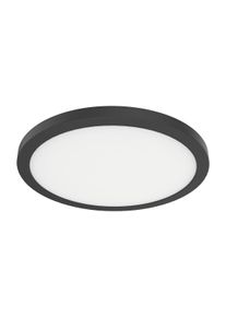 LED Stropn&iacute; sv&iacute;tidlo EVORA LED/18W/230V 3000/4000/6000K pr. 22,5 cm čern&aacute; ML1790