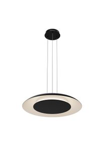 LED Lustr na lanku PIATTINO LED/30W/230V 2700/3200/4000K pr. 40 cm černá ML1814