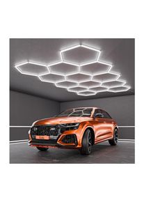 SmartLED LED Stropní svítidlo LED/456W/85-265V 6500K 522x298 cm CRI 90 IP54 bílá 5404