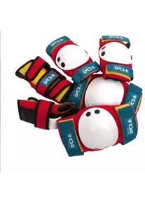 TSG Protection Set Junior red white blue