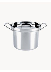 knIndustrie Hrnec z nerezové oceli Back/Up Stříbrná 6,5 l