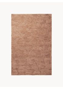 ferm LIVING Koberec Cilla Hněd&aacute; Bavlna, L&aacute;tka, Vlna &Scaron; 200 cm, D 300 cm (velikost L)