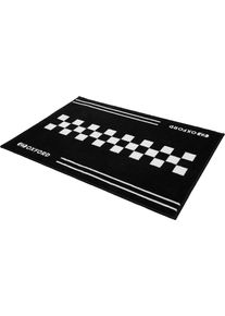 Oxford Café, door mat , color: Black/White , size: 90x60 cm