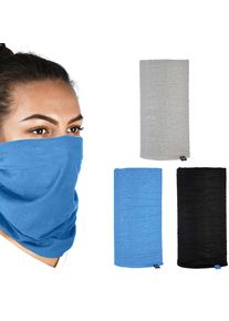 Oxford Comfy, multifunctional headwear , color: Blue/Black/Grey , size: One Size