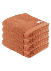 Tom Tailor Muži Ručník korálová / bílá 50x100cm