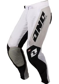 ONE Industries X-197 White Out, textile pants , color: White/Grey/Black , size: 38