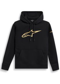 Alpinestars Gilded, hoodie , color: Black/Gold , size: M