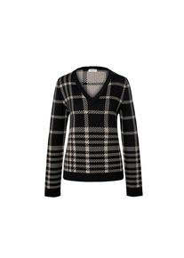 Tchibo - Kostkovaný svetr - pro ženy - vel. S 36/38 - barva: černá