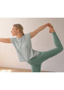 Tchibo - Triko na jógu - pro ženy - vel. XL 48/50 - barva: zelená