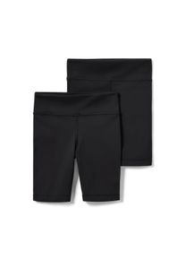 Tchibo - Dětsk&eacute; sportovn&iacute; &scaron;ortky - pro d&iacute;vky - vel. 170/176 - barva: čern&aacute;