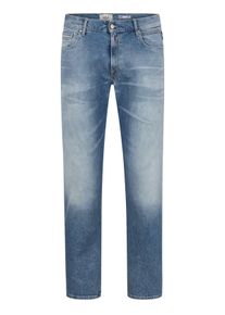 Velké Velikosti - Replay - Džíny Grover s efektem seprání, straight fit - 46/32 - Světle Modrá