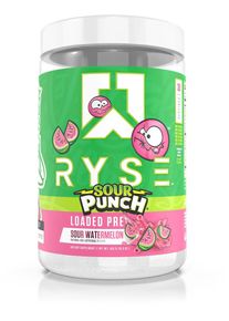 RYSE Loaded Pre, 435 g Dose, Sour Punch Watermelon