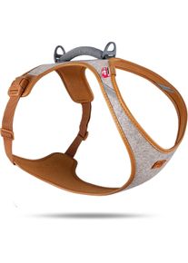 Curli Alpine Belka Hundegeschirr, grau, 2XL