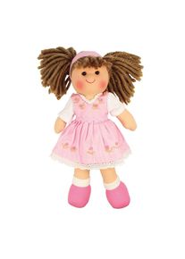 Bigjigs Toys Látková panenka Rose 28 cm