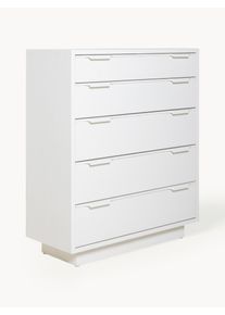 HKliving Komoda ze dřeva sungkai Space Age Bílá Dřevo, Masivní dřevo Š 74 cm, V 88 cm