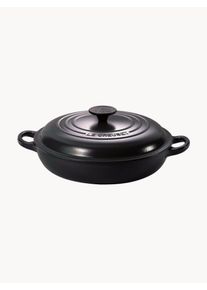 Le Creuset Litinový hrnec Shallow Černá Ø 30 cm, V 14 cm