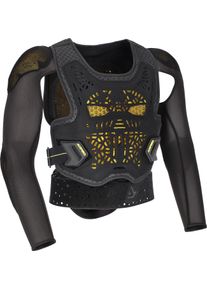 Acerbis Plasma 2.0, protector jacket unisex , color: Black/Neon-Yellow , size: XXL