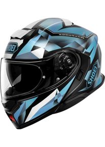 Shoei Neotec 3 Fragments, flip up helmet , color: Blue/Black/White , size: XL