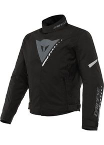 Dainese Veloce D-Dry, textile jacket waterproof , color: Black/Grey/White , size: 46