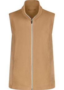 Damske Fleecová vesta se stojáčkem velbloudí ,velikost 46