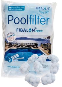 Fibalon Rope Filterbälle für Sandfilteranlagen, Polymerfaser, Netz