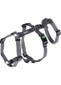 KERBL Pet Miami Panikgeschirr, grau, 20mm, 48-70cm