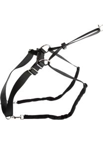 KERBL Pet Maxi Leader Erziehungsgeschirr, schwarz, Gr. 3